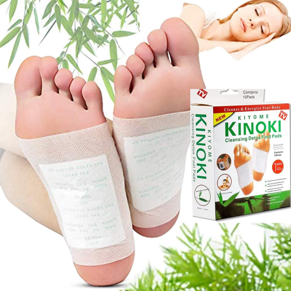Set 10 Plasturi Naturali pentru Talpi Relaxate 3