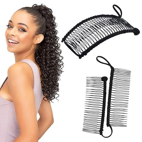 Set 2 Cleme Tip Banana pentru Par 2