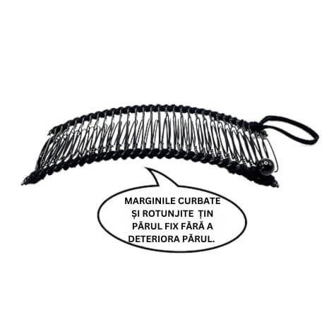Set 2 Cleme Tip Banana pentru Par 3