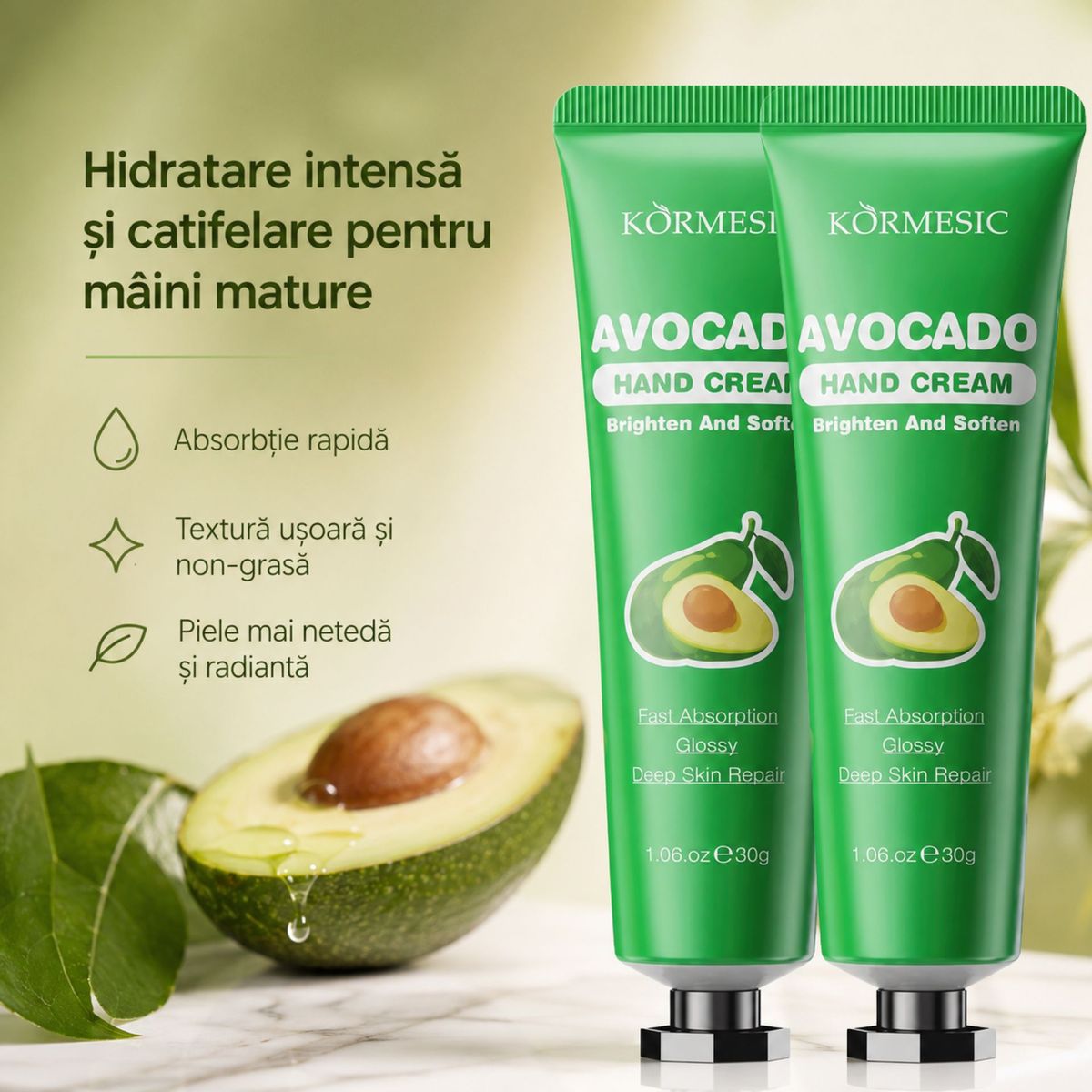 Set 2 Creme Hidratante cu Avocado pentru Maini Mature 2