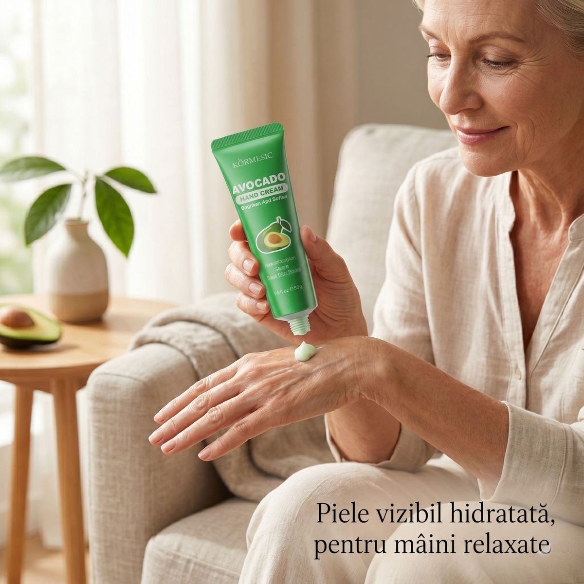 Set 2 Creme Hidratante cu Avocado pentru Maini Mature 5