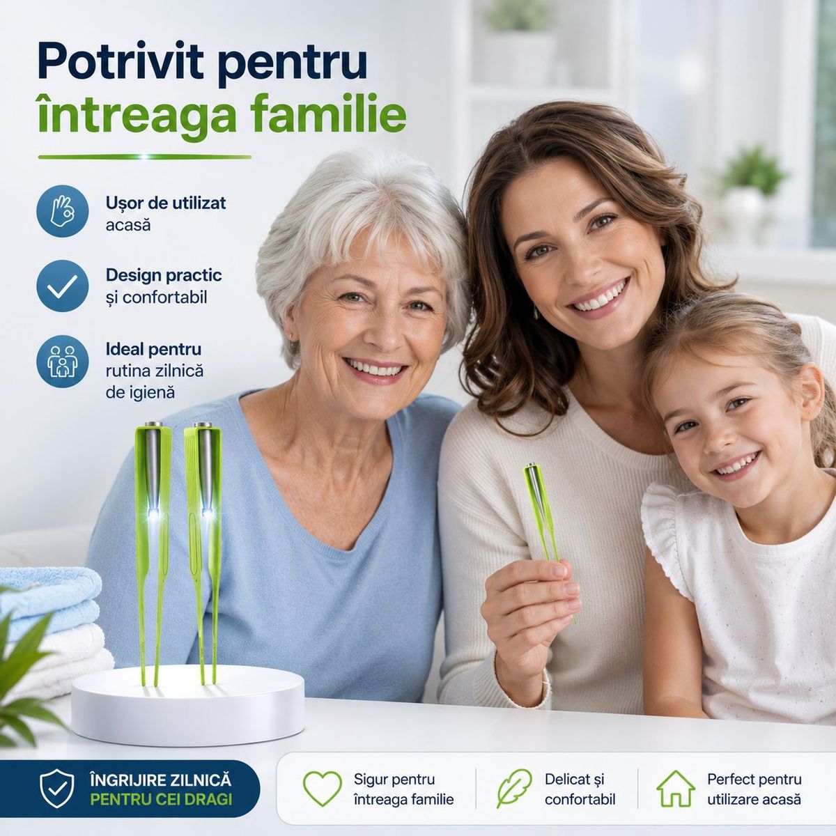 POTRIVIT PENTRU ÎNTREAGA FAMILIE