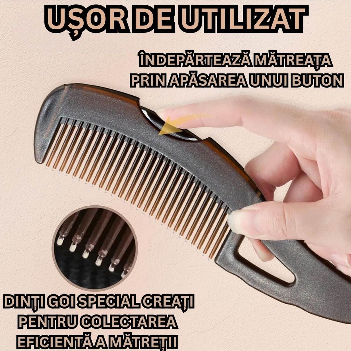 DESIGN INOVATOR CU MECANISM DE CURĂȚARE