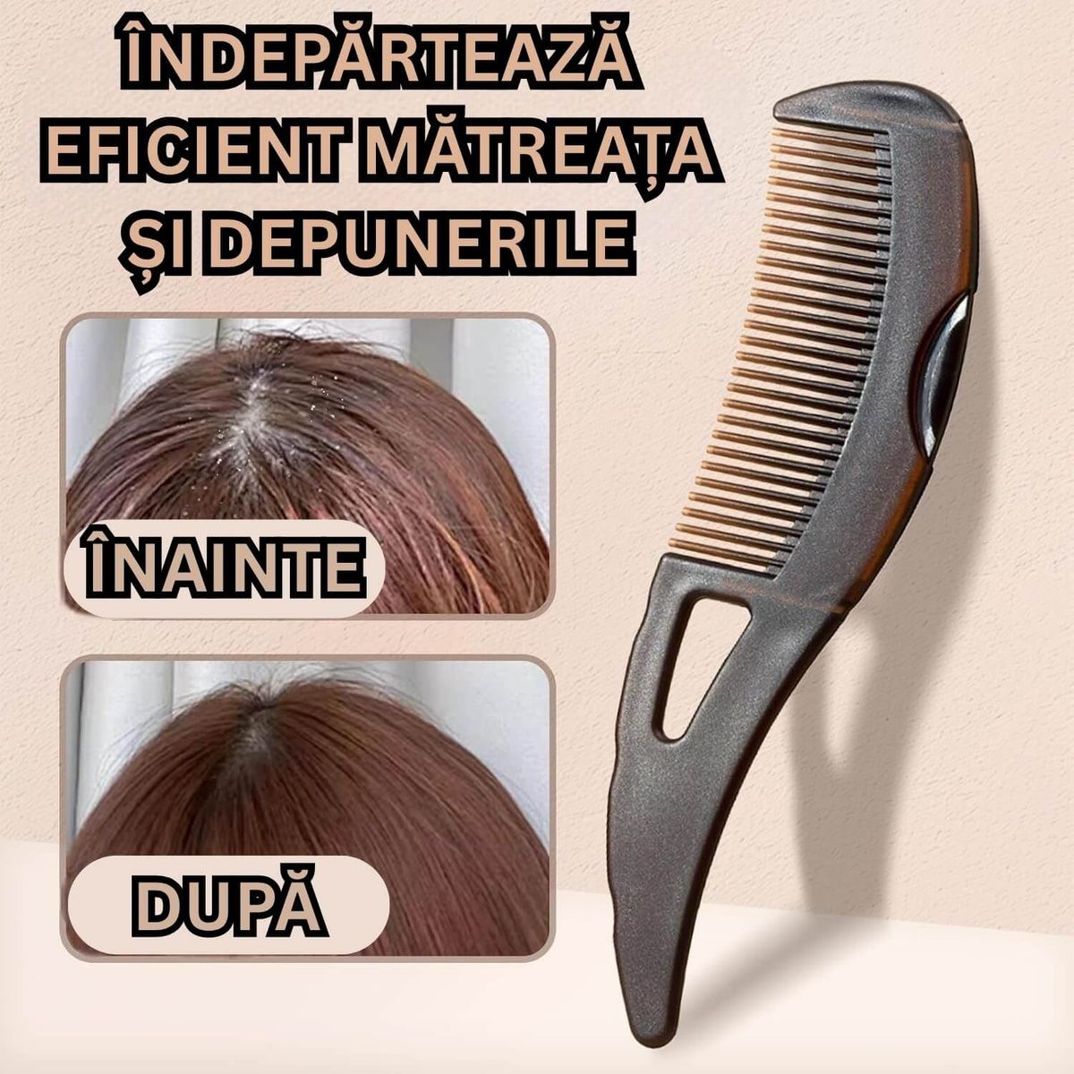 Set 2 Pieptene pentru Curatare Scalp 3