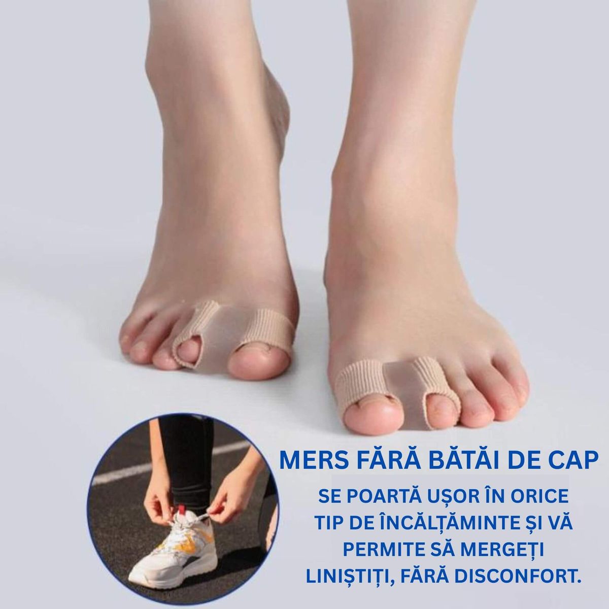 CONFORT DISCRET ÎN ORICE ÎNCĂLȚĂMINTE