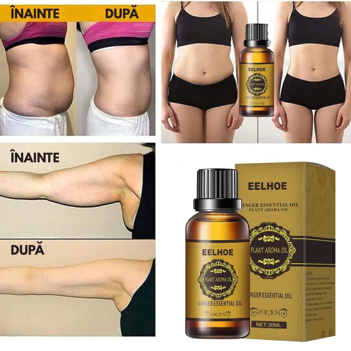 Set 2 Uleiuri Abdominale pentru Drenaj Limfatic 3