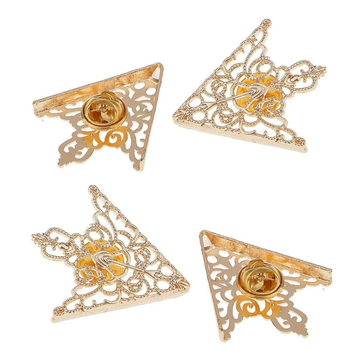 Set 4 Accesorii Unisex pentru Coltul Gulerului Camasii 2