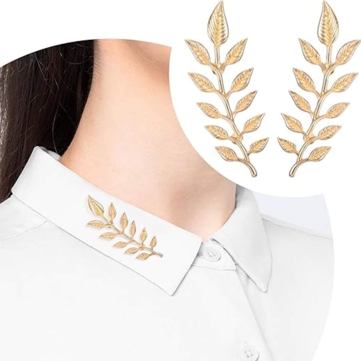 Set 4 Accesorii Unisex pentru Gulerul Camasii si Sacoului 3