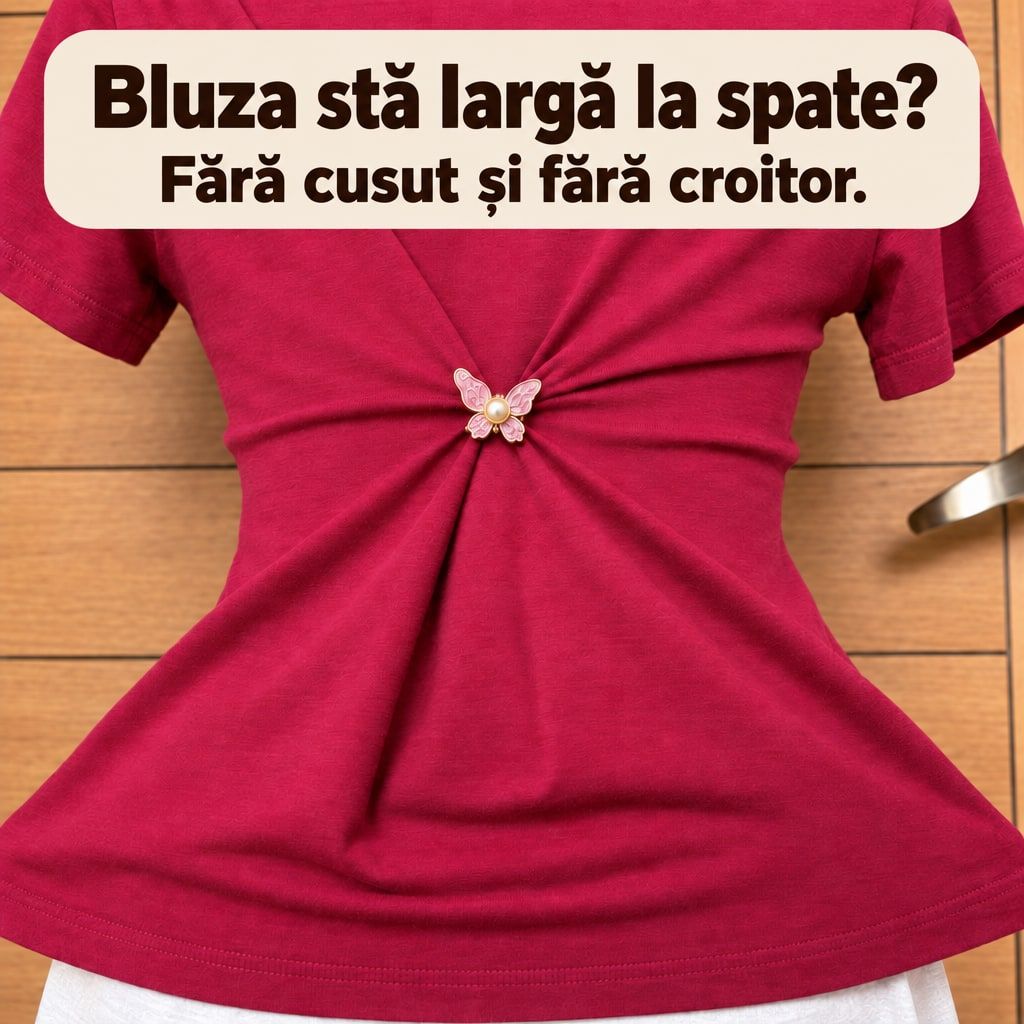 Set 8 Cleme Fluture pentru Ajustarea Taliei Hainelor 4