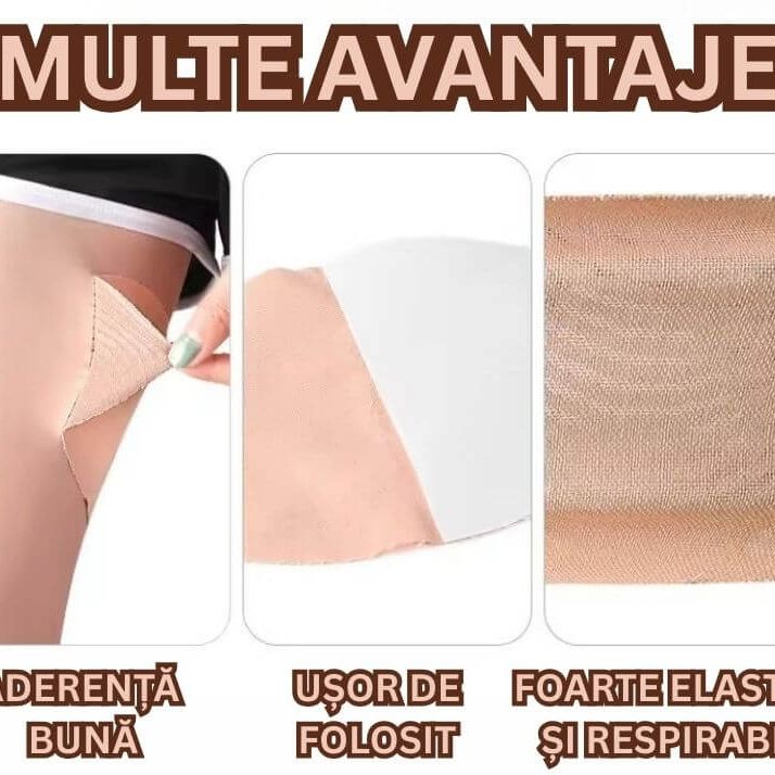 Set de 6 Autocolante Anti-Frecare Coapse Elastice 3