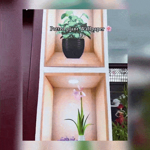 Sticker Ultra Realistic Ghivece Flori