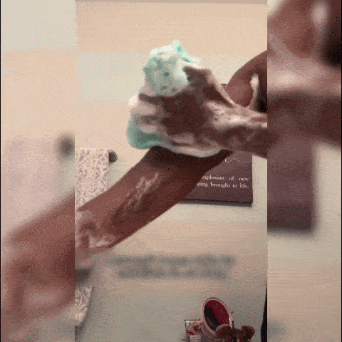 Super Buretele Exfoliant African 4