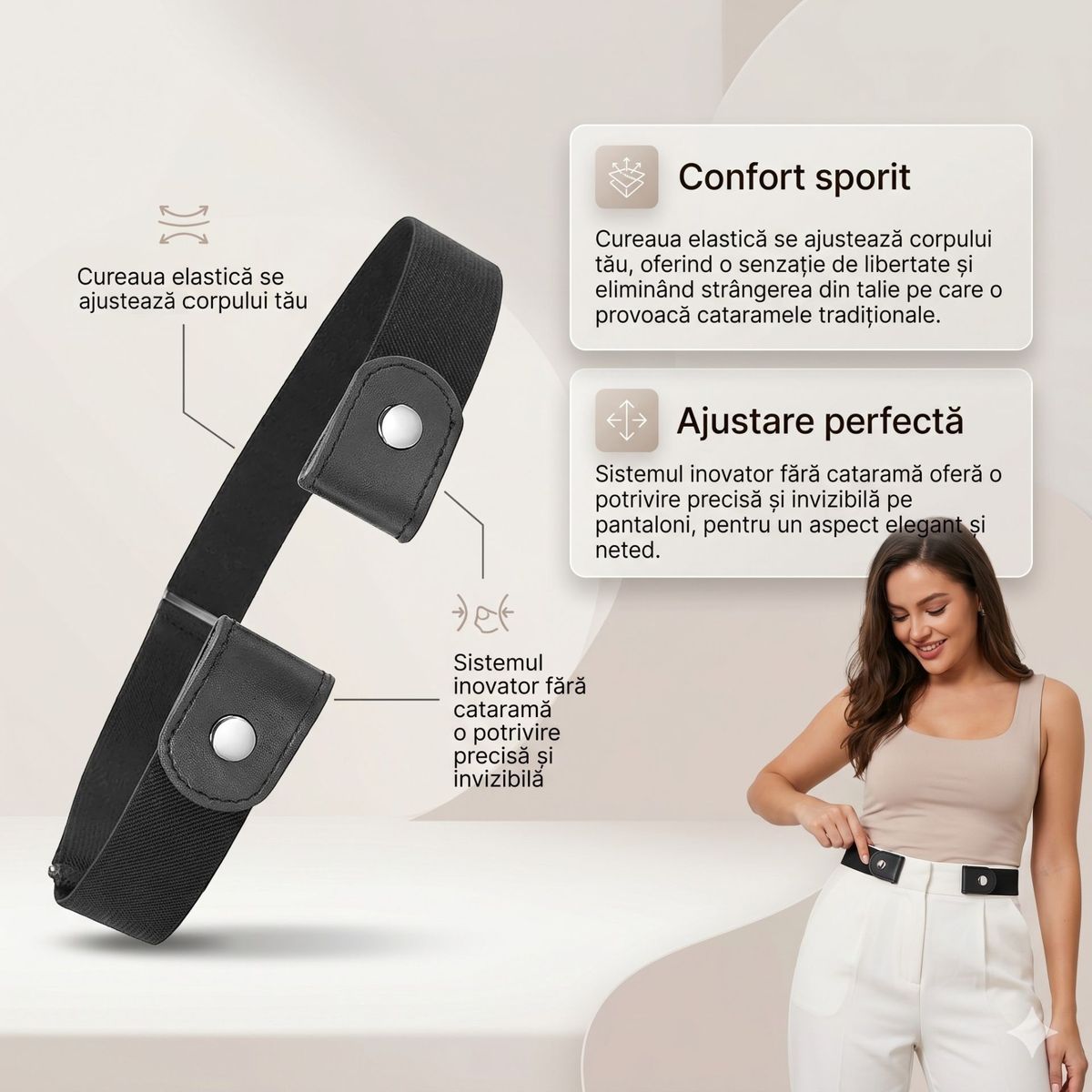 Super Cureaua pentru Ajustarea Taliei Pantalonilor 5