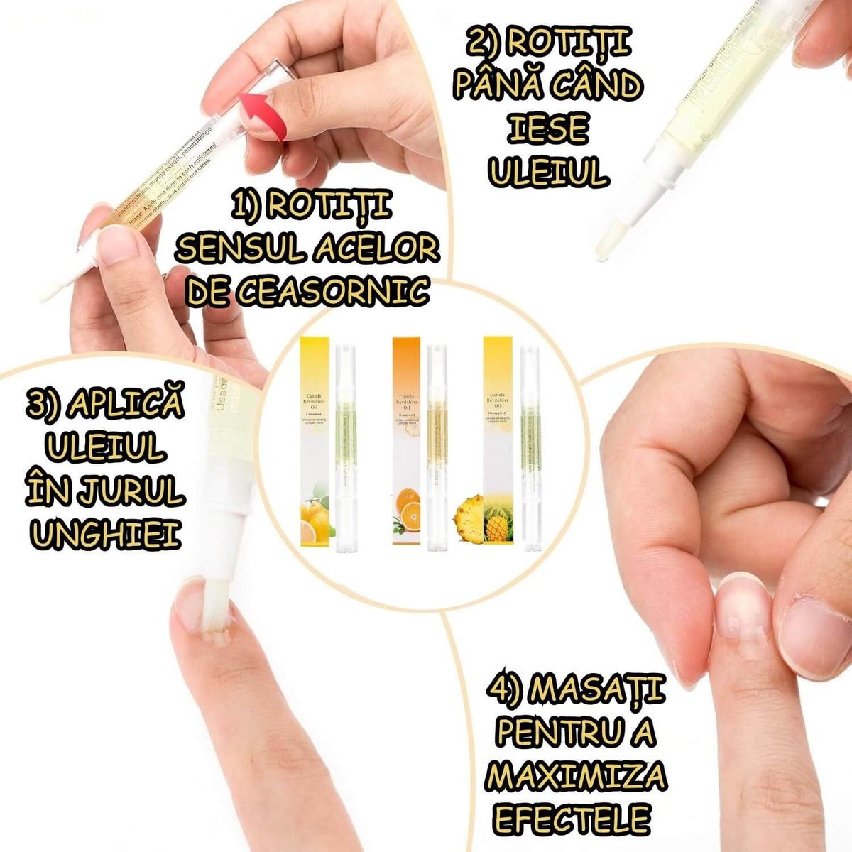 Ulei de Cuticule pentru Ingrijirea Unghiilor 3