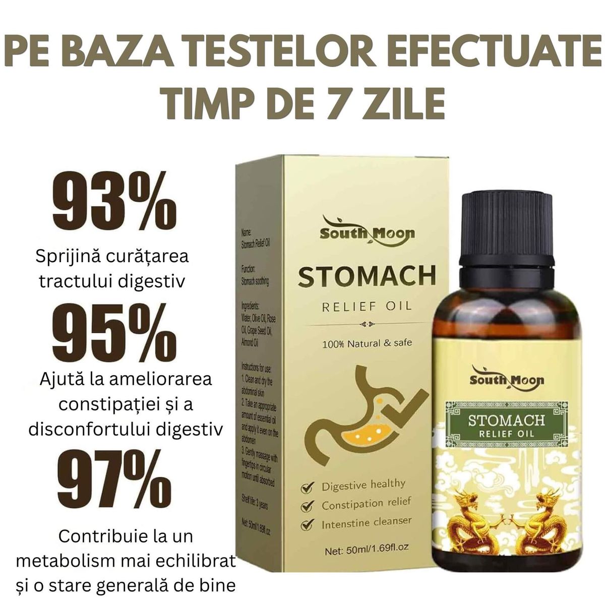 SUSȚINE CONFORTUL DIGESTIV