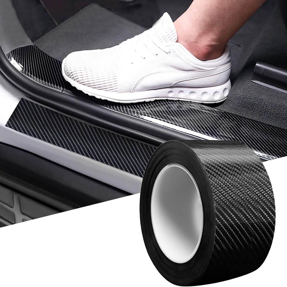 Autocolante din Carbon pentru Praguri 2