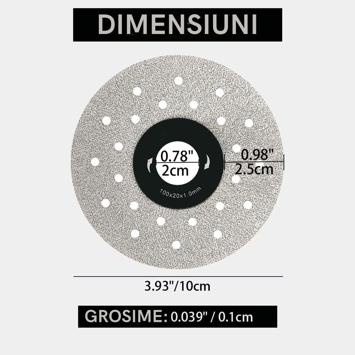 Disc Diamantat pentru Ceramică 2