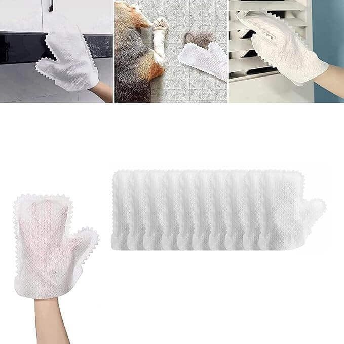 Set 10 Manusi de Curatare Reutilizabile cu Absorbtie Puternica 2