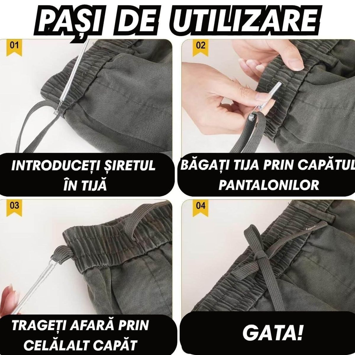 UȘOR DE FOLOSIT
