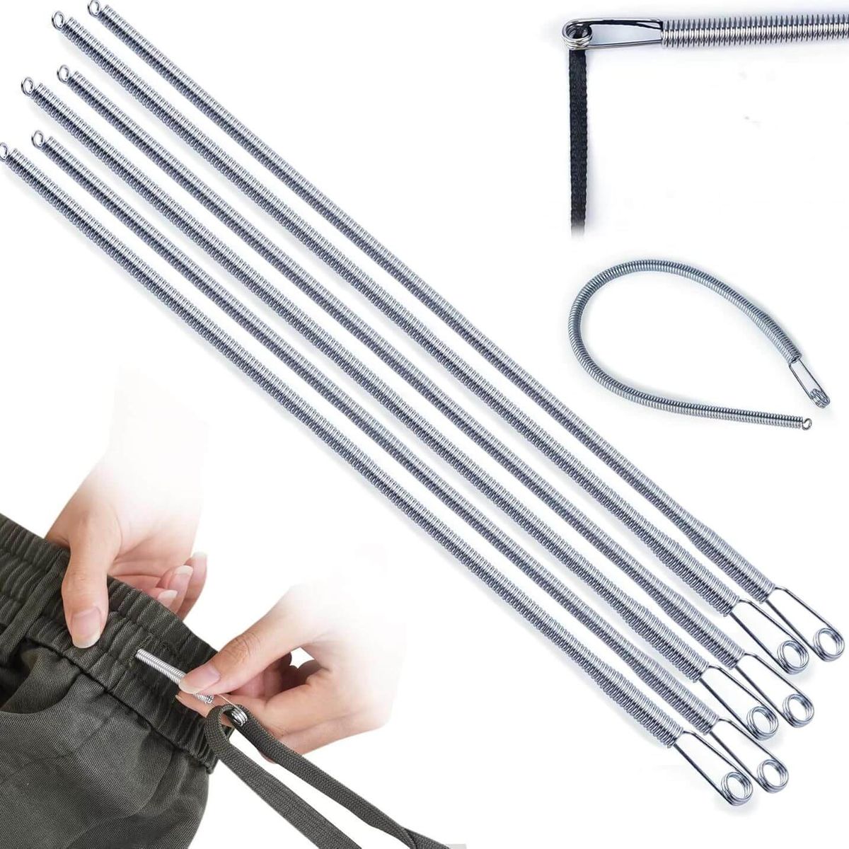 Set 6 Tije pentru Sireturi si Elastice 2