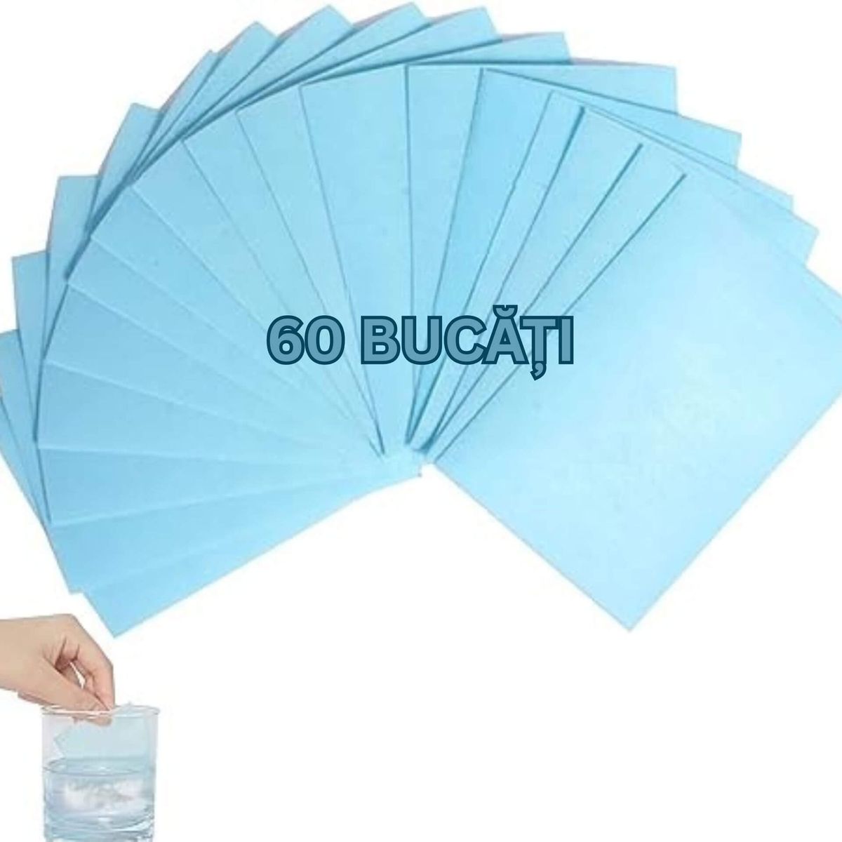 Set 60 Lavete Dizovabile pentru Curatare 2