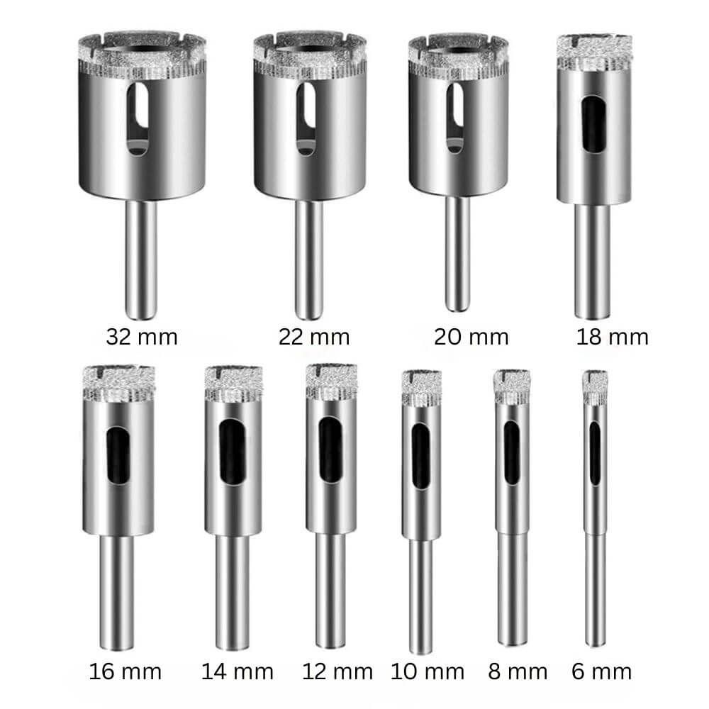 Set de 10 Freze Premium pentru Gaurire 2